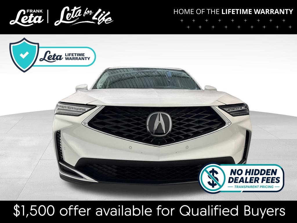 New 2026 Platinum White Pearl Acura w/Technology Package image 9