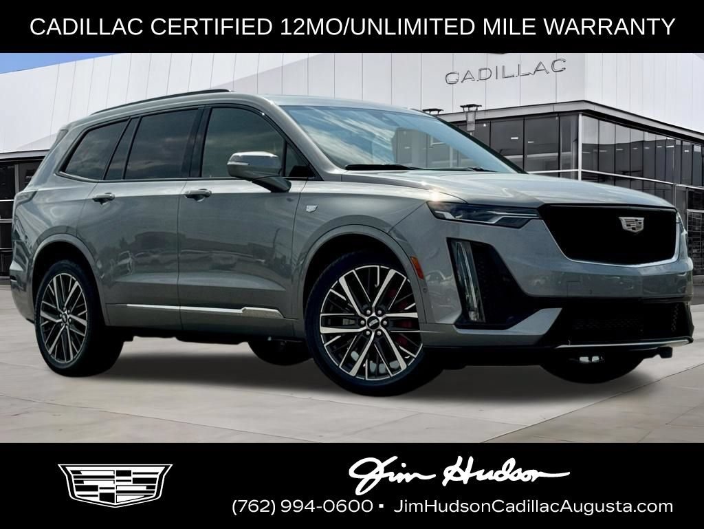 Argent Silver Metallic 2024 Cadillac XT6 SUV / Crossover Four-Wheel Drive 9-Speed Automatic
