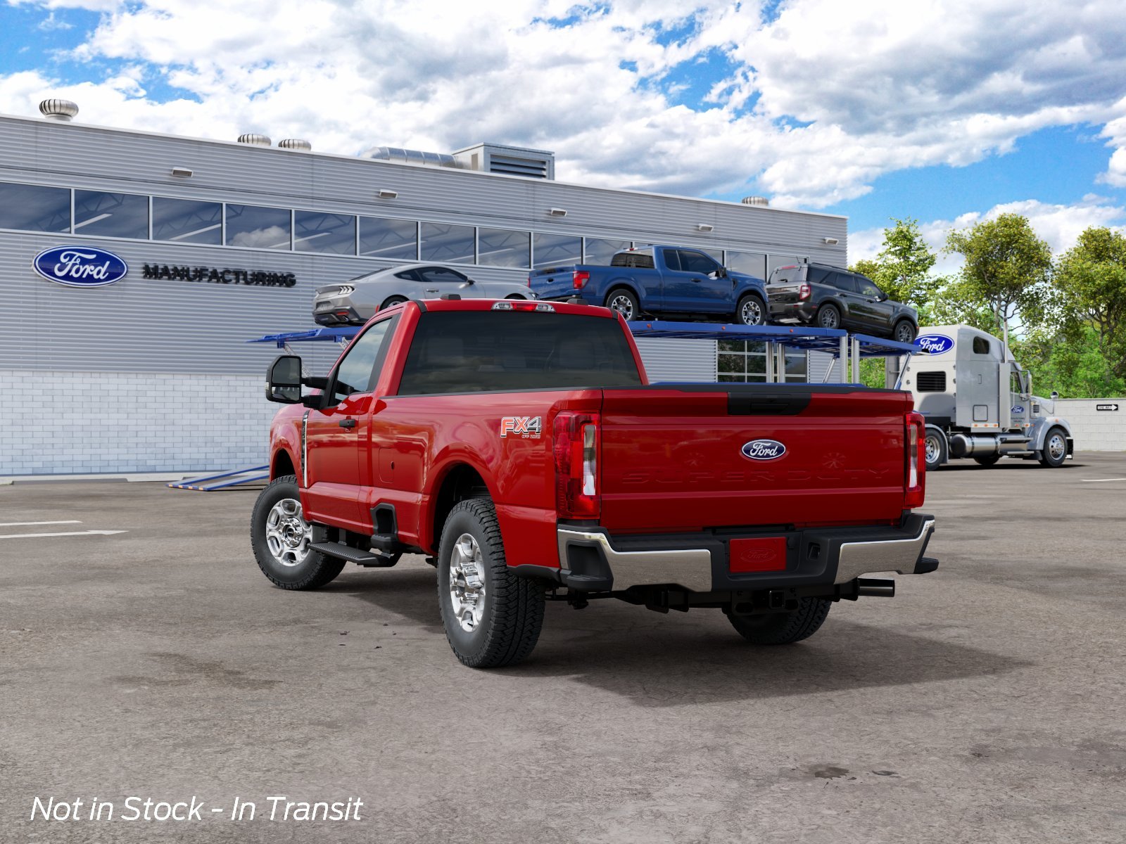 New 2027 Red Ford XL image 4