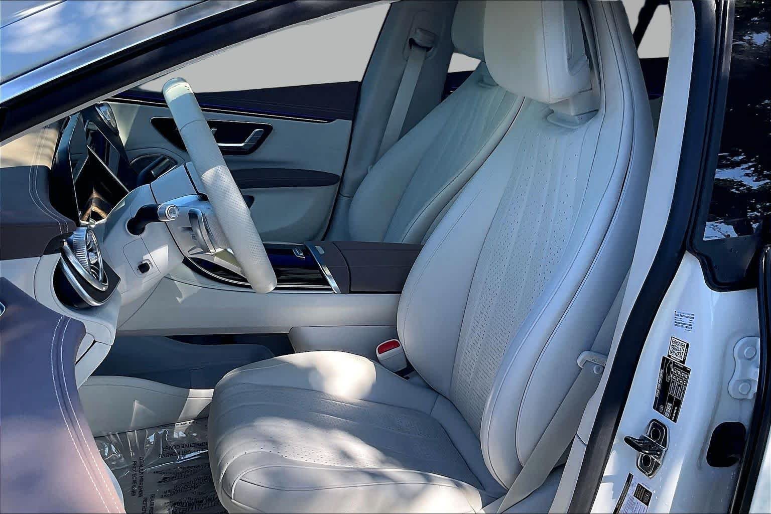 Used 2023 Polar White Mercedes-Benz EQS 450+ image 8