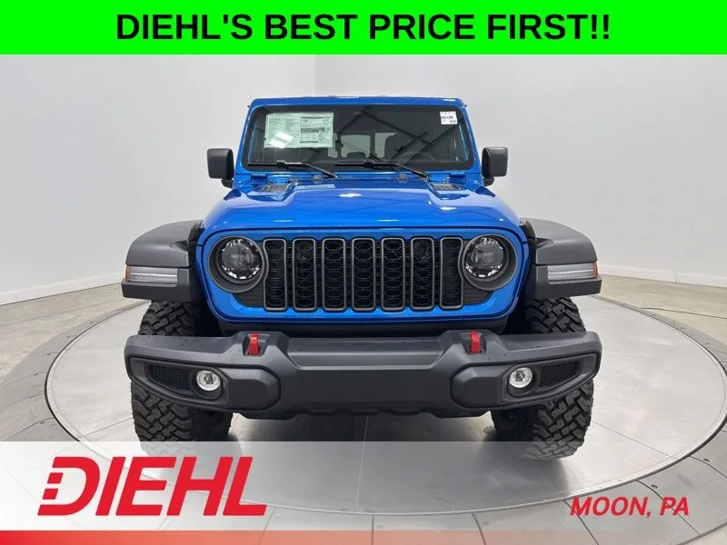 New 2026 Hydro Blue Pearlcoat Jeep Rubicon image 2
