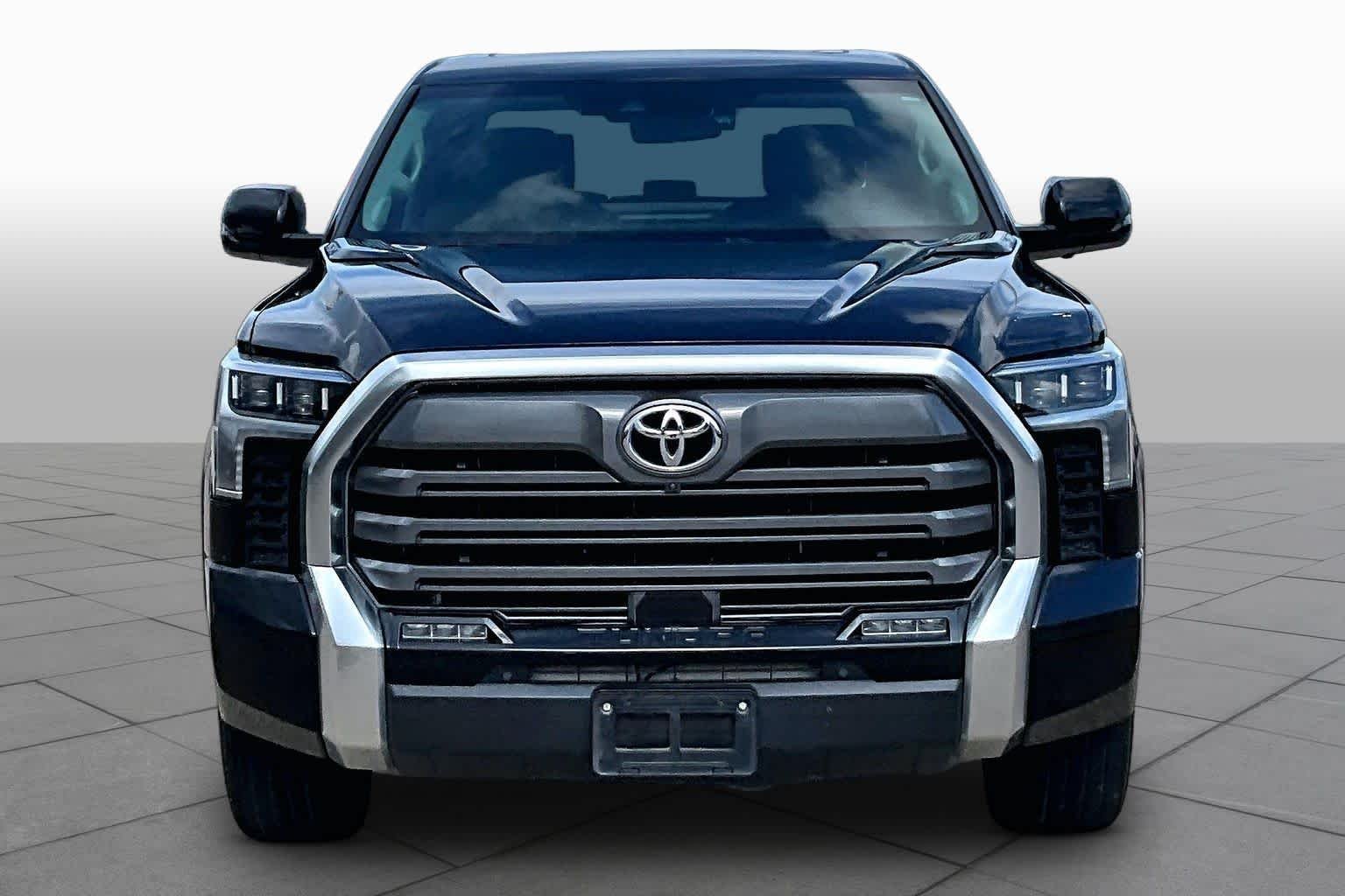 Used 2023 Midnight Black Metallic Toyota Limited Hybrid image 4