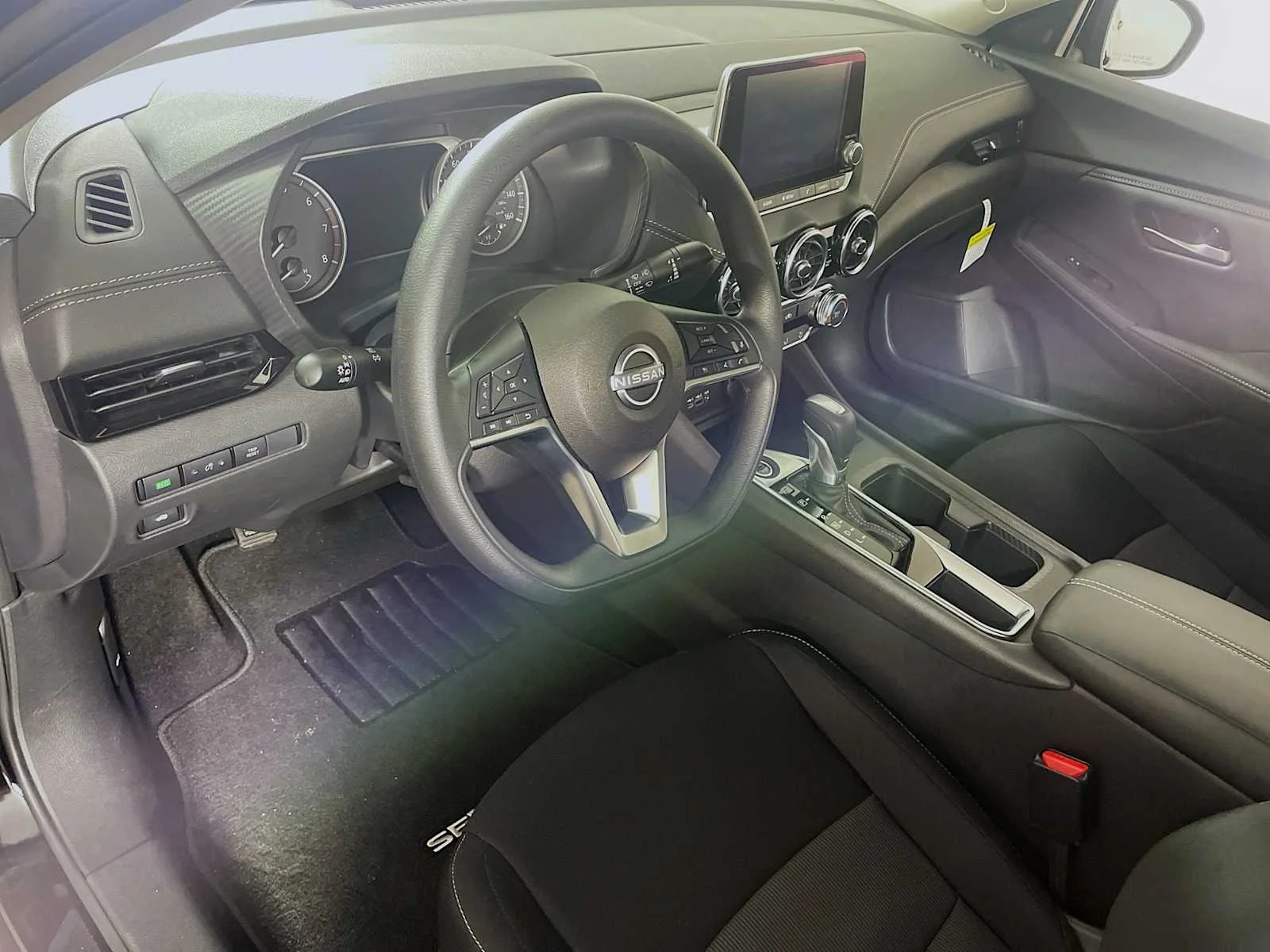 Certified Used 2025 Super Black Nissan SV image 7