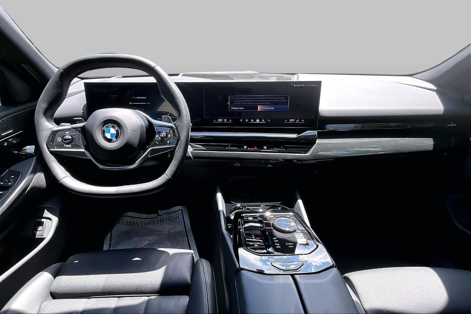Used 2024 Black Sapphire Metallic BMW 530i image 16