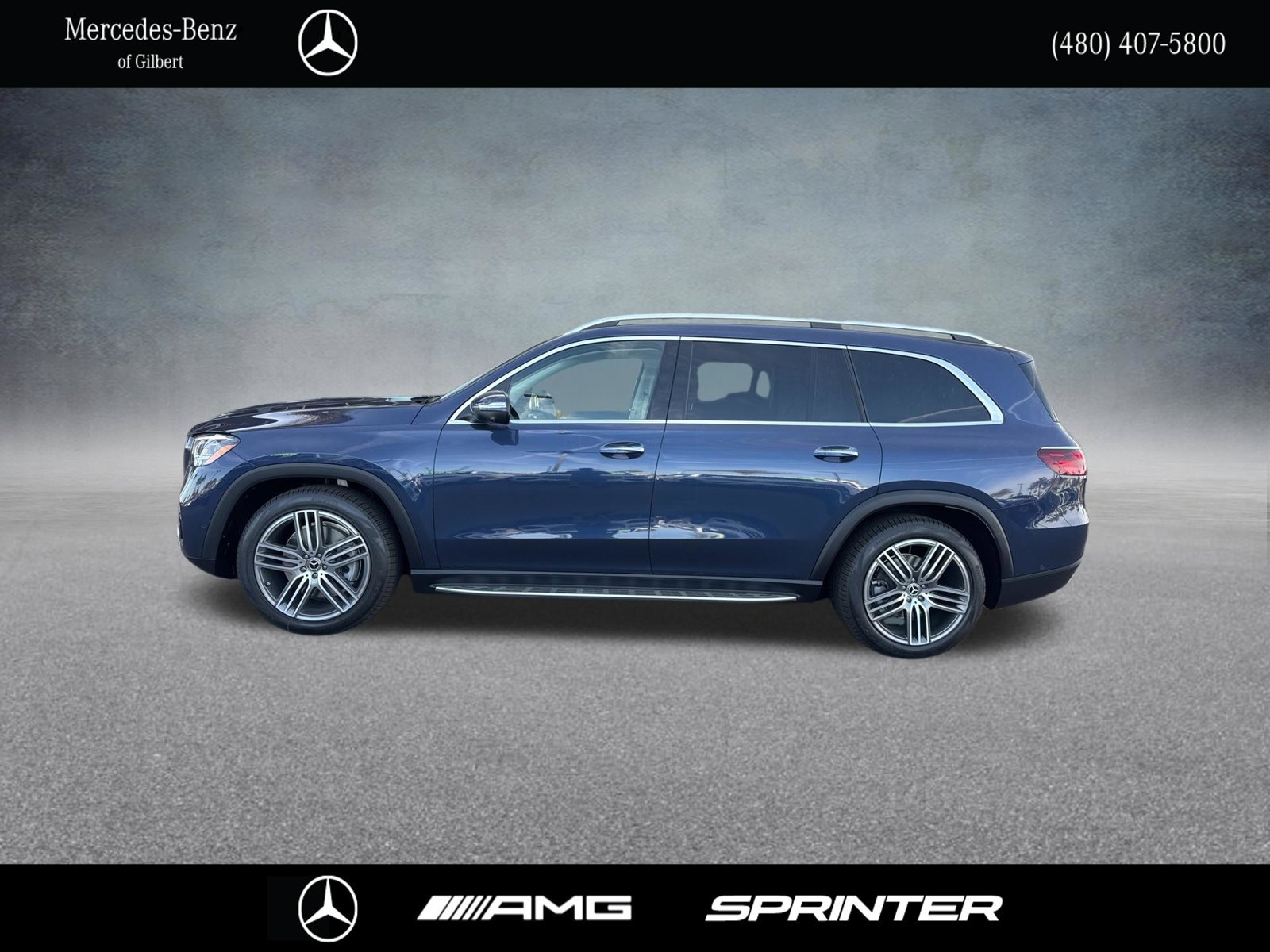 New 2026 Twilight Blue Metallic Mercedes-Benz GLS 450 image 3