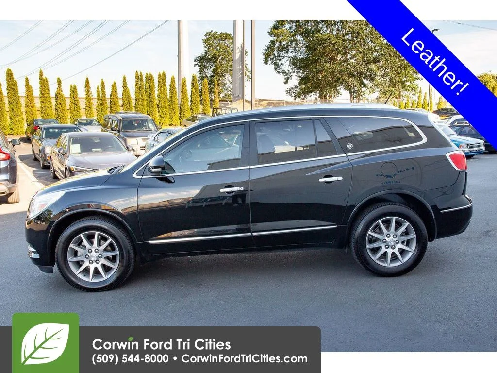 Used 2017 Ebony Twilight Metallic Buick Leather Group image 24