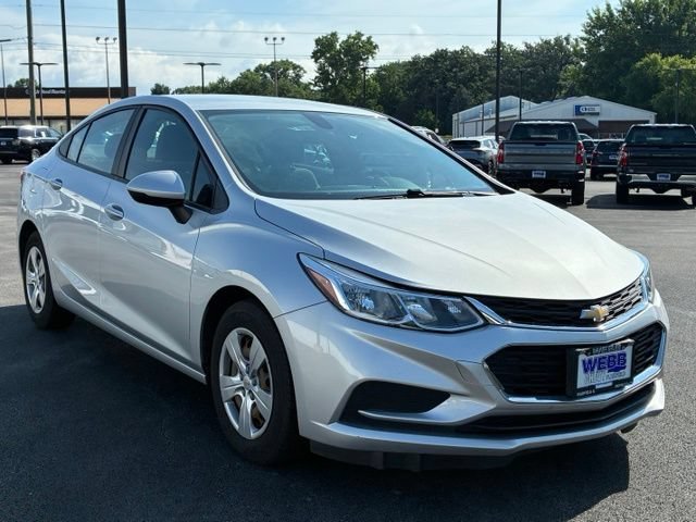 Used 2017 SILVER ICE METALLIC Chevrolet LS image 3