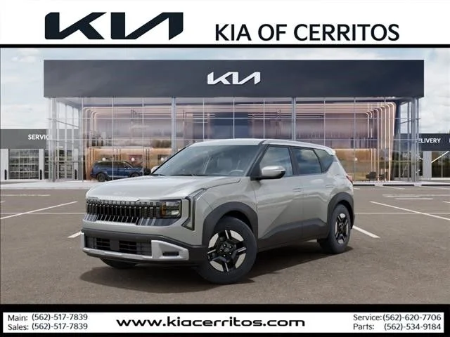 New 2027 Ivory Silver Kia LX image 1