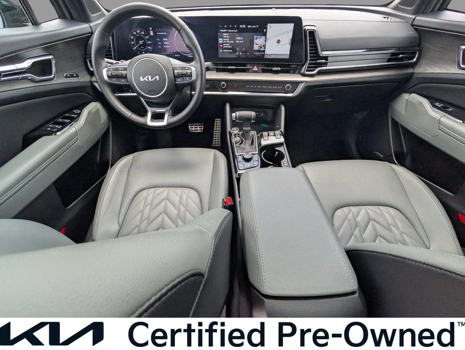 Used 2024 Jungle Green/Ebony Black Roof Kia X-Pro Prestige image 29