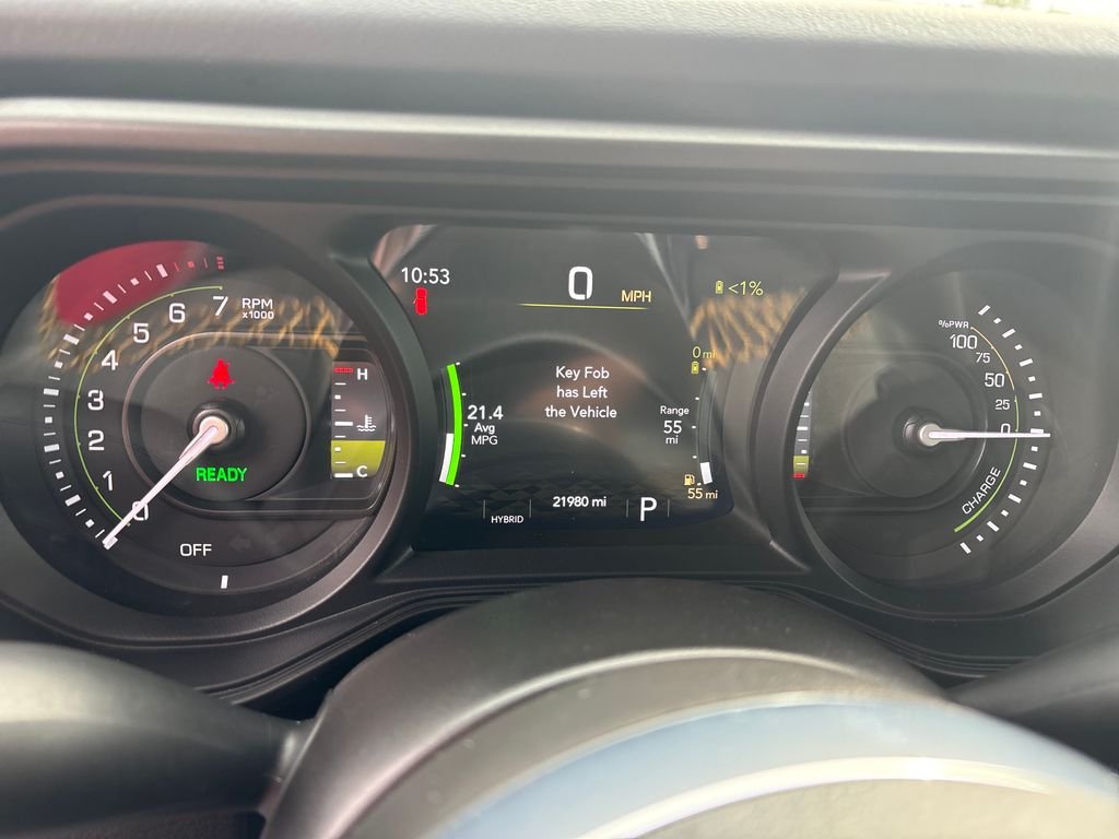 Used 2024 White Jeep Sahara 4xe image 14