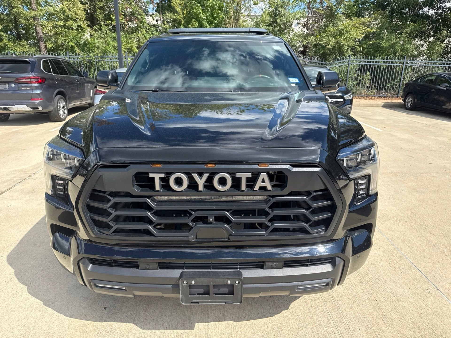 Used 2025 Midnight Black Metallic Toyota TRD Pro image 2