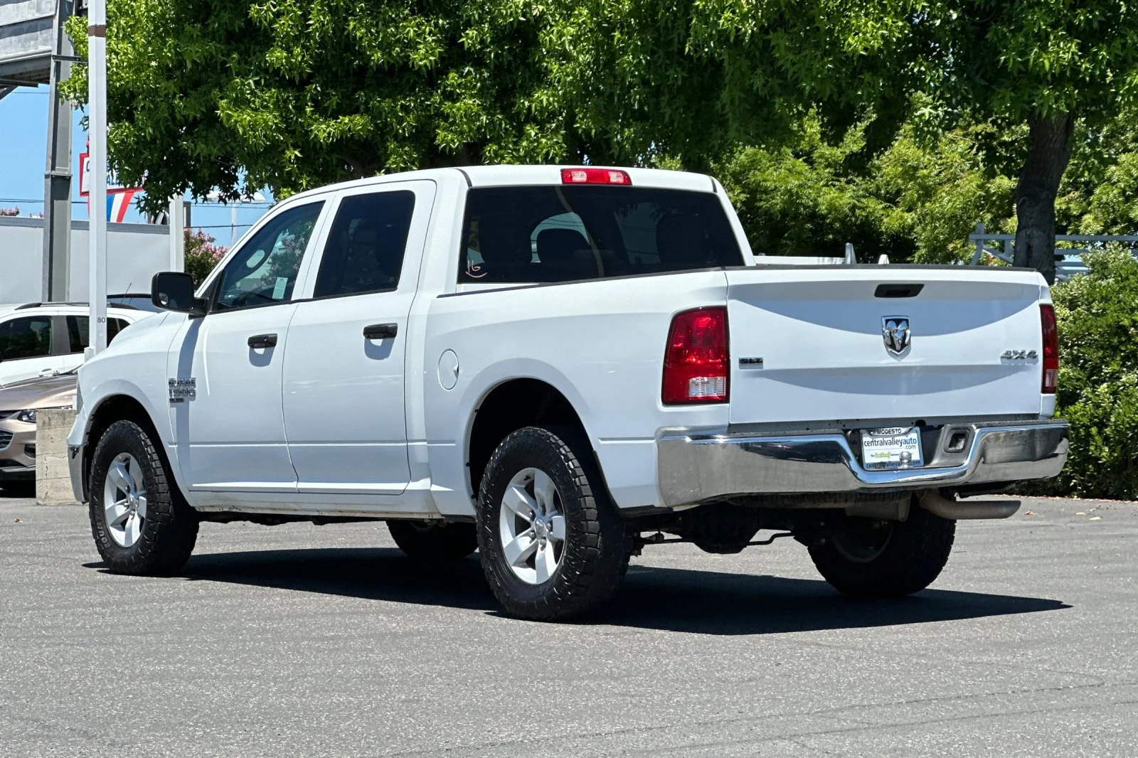 Used 2023 Bright White Clearcoat Ram SLT image 6