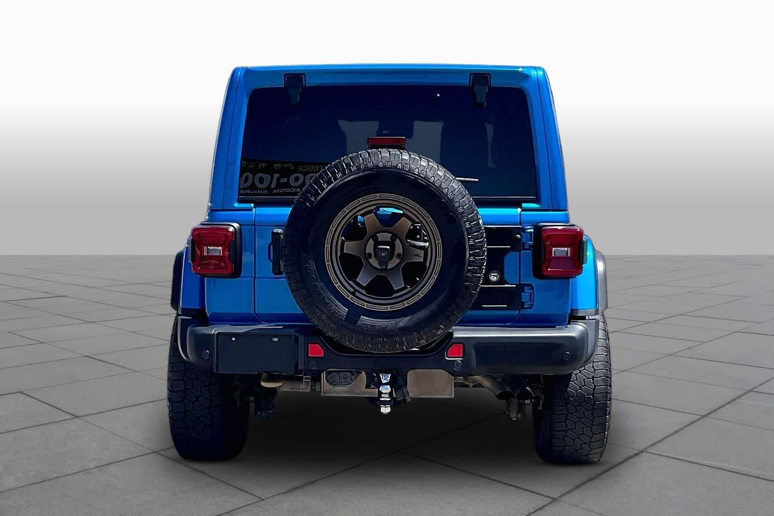 Used 2022 Hydro Blue Pearlcoat Jeep Unlimited Rubicon 392 image 5