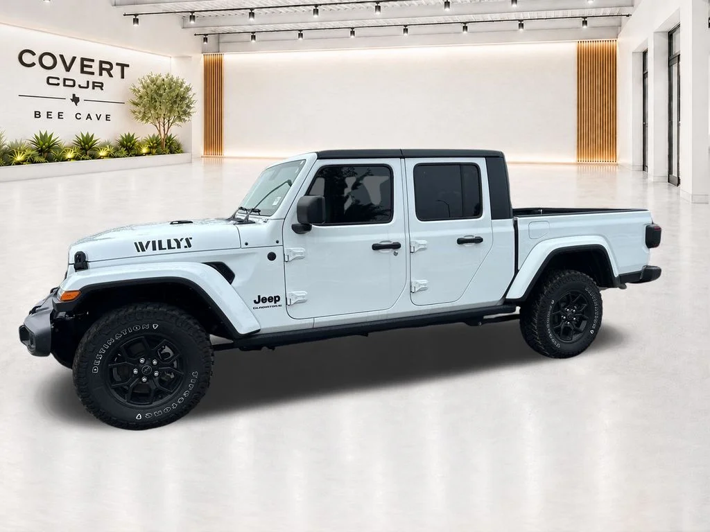 New 2025 Bright White Clear-Coat Exterior Paint Jeep Willys image 5