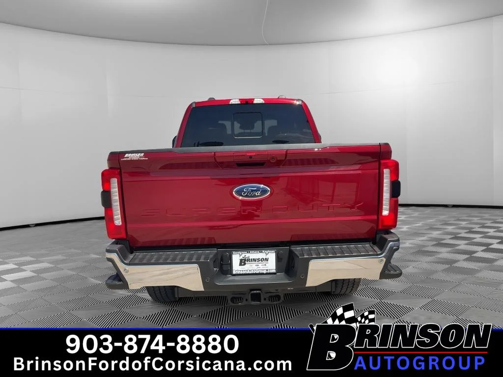 New 2026 Ruby Red Metallic Tinted Clearcoat Ford F-250® Lariat® image 4