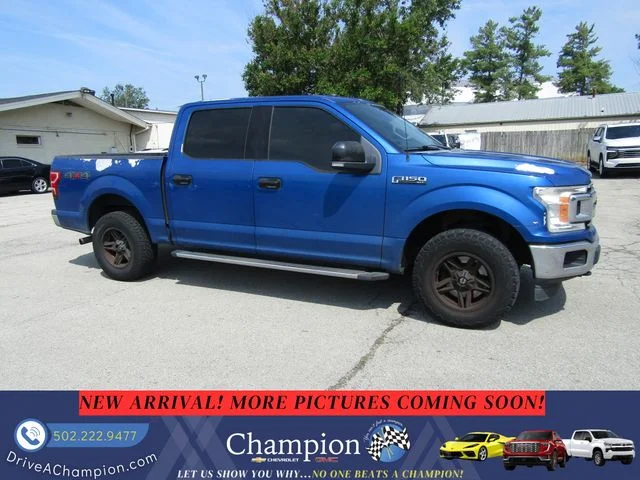 Used 2018 Blue Ford XLT image 3