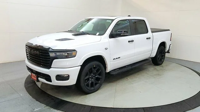 New 2026 Bright White Clear-Coat Exterior Paint RAM Laramie image 3