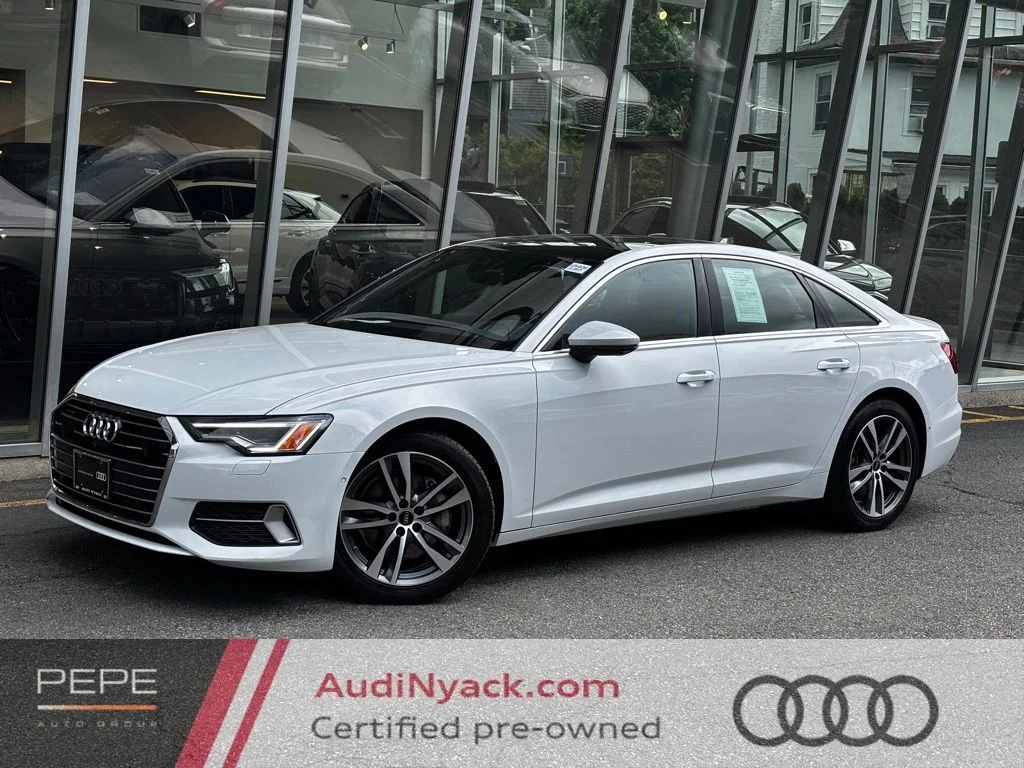 Certified Used 2023 White Audi 45 Premium Plus image 1