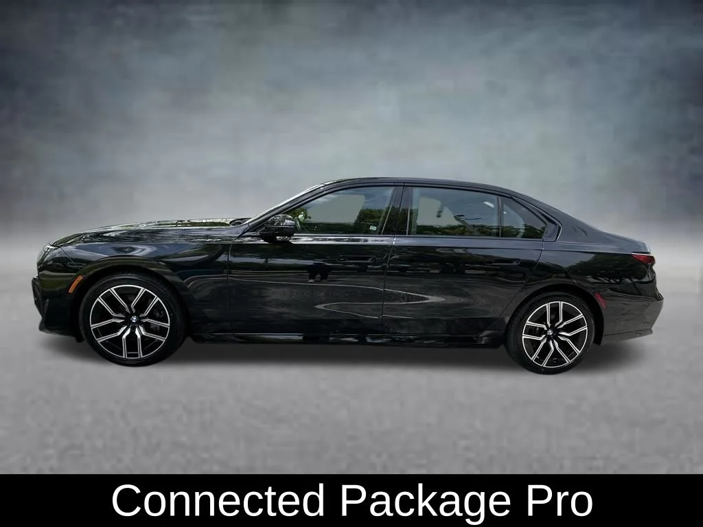 Certified Used 2025 Black BMW 740i xDrive image 4