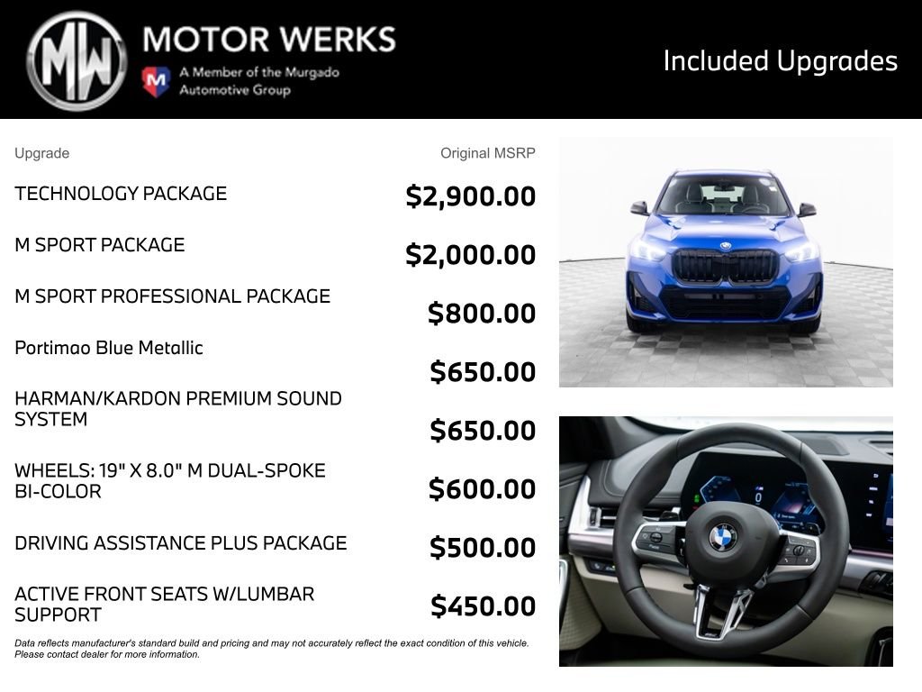 New 2026 Portimao Blue Metallic BMW xDrive28i image 4