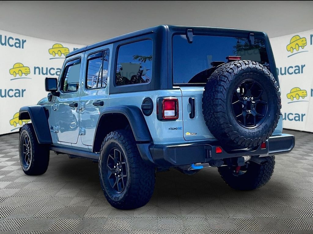 Used 2024 Gray Jeep Willys 4xe image 4