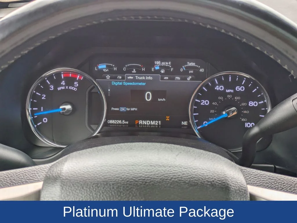 Used 2017 Magnetic Metallic Ford Platinum image 25