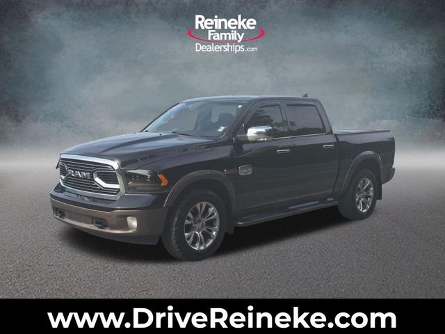 Used 2018 Brilliant Black Crystal Pearlcoat Ram Laramie Longhorn image 1