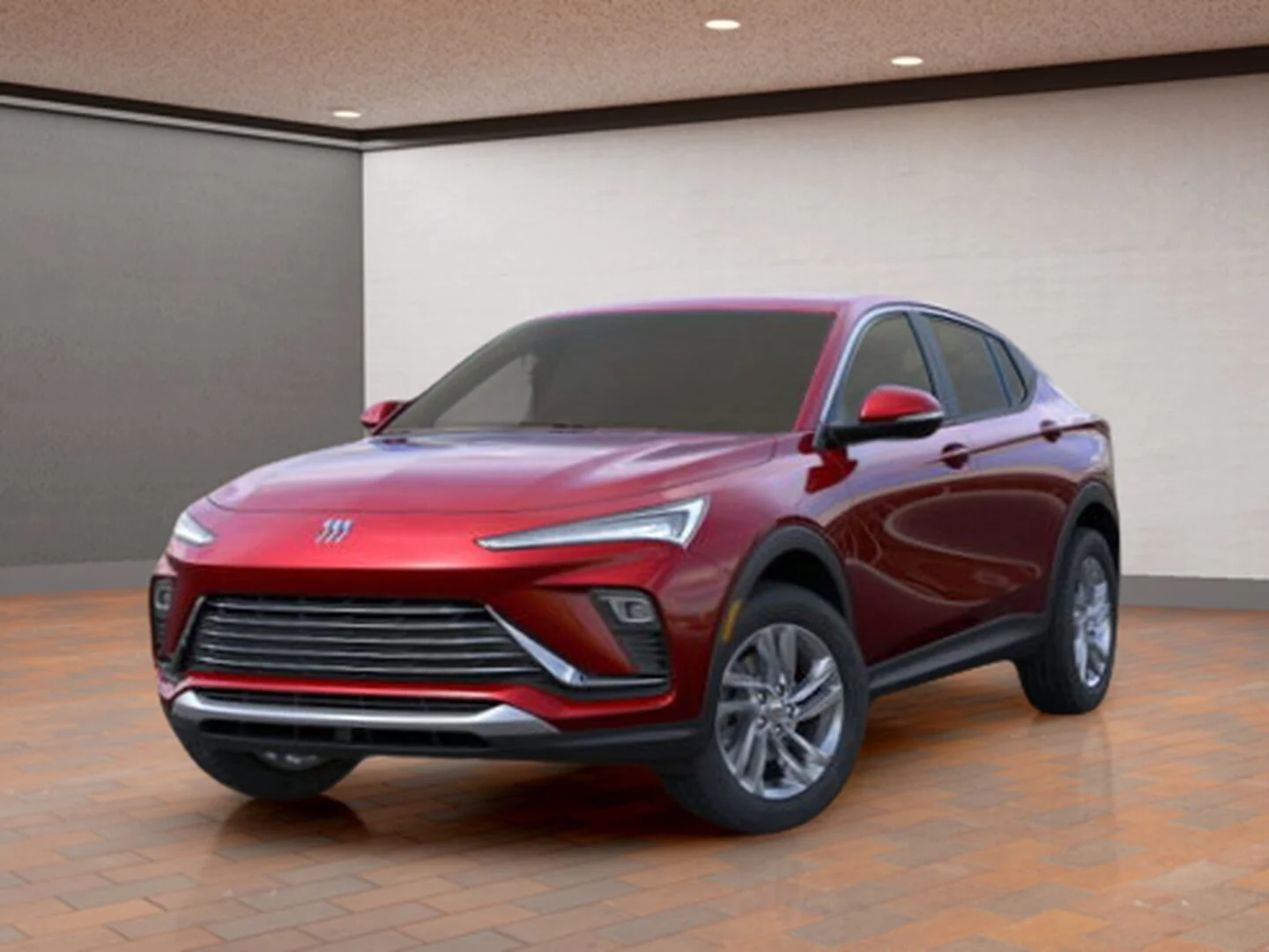 New 2026 Red Buick FWD 4dr Preferred image 1