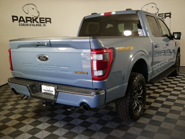 Used 2023 Azure Gray Metallic Tri-Coat Ford Crew Cab Tremor image 5