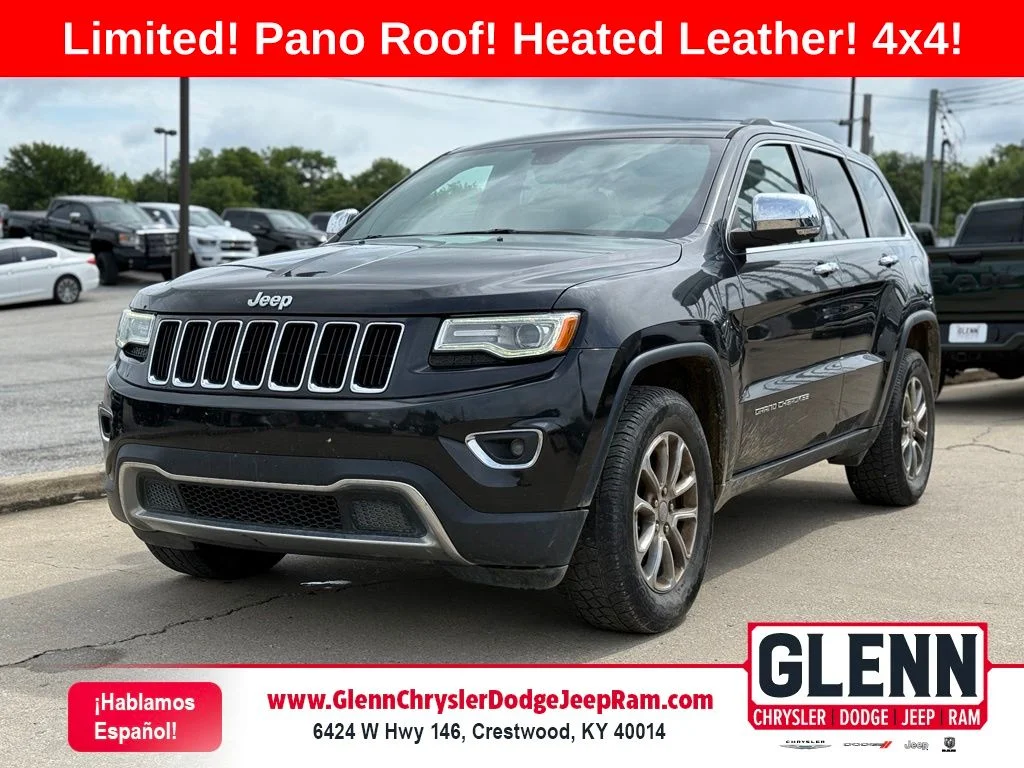 Used 2016 Black Jeep Limited image 1