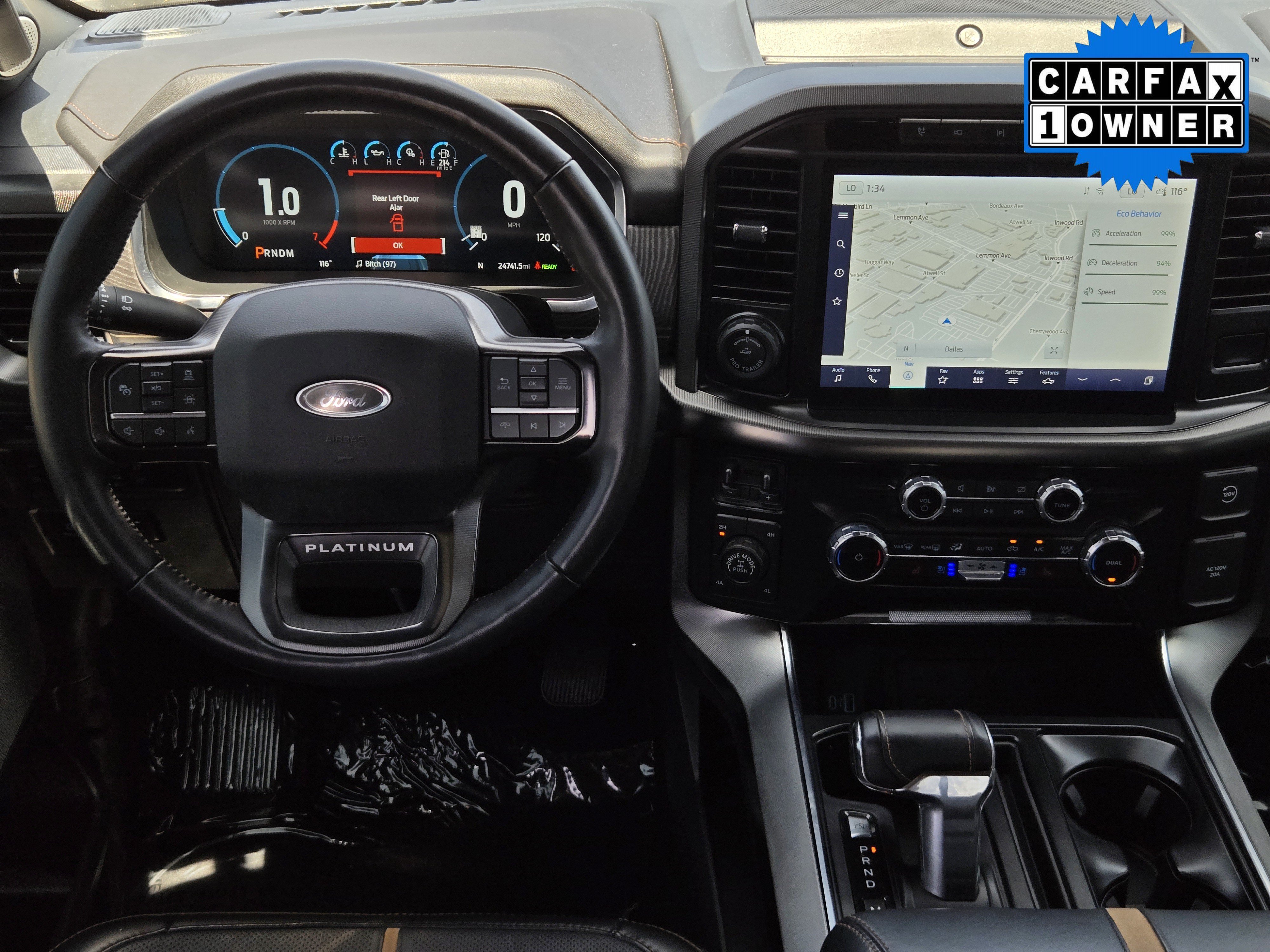 Certified Used 2023 Blue Metallic Ford Platinum image 25