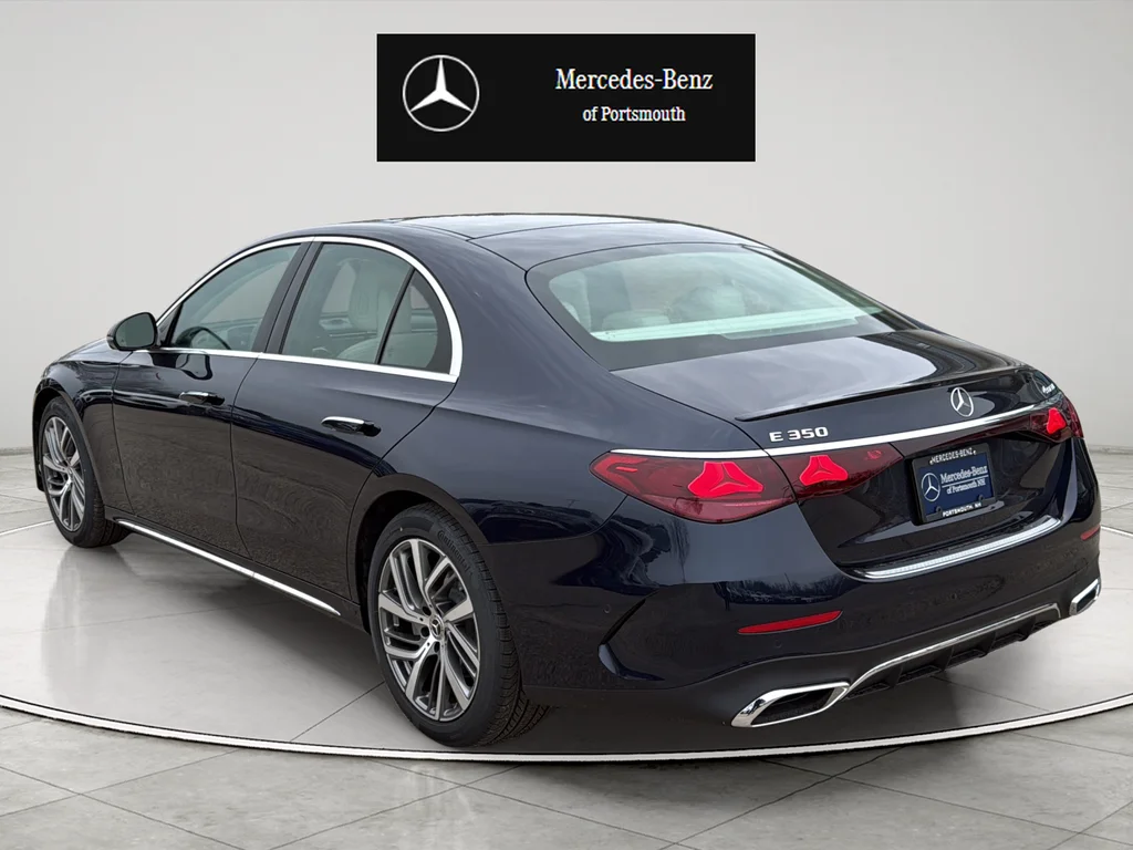 New 2026 Nautical Blue Metallic Mercedes-Benz E 350 image 3