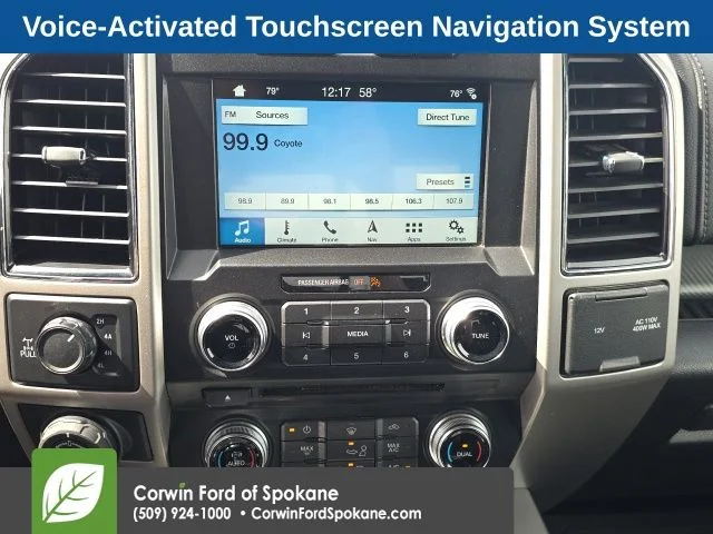 Used 2018 Magnetic Metallic Ford Lariat image 14