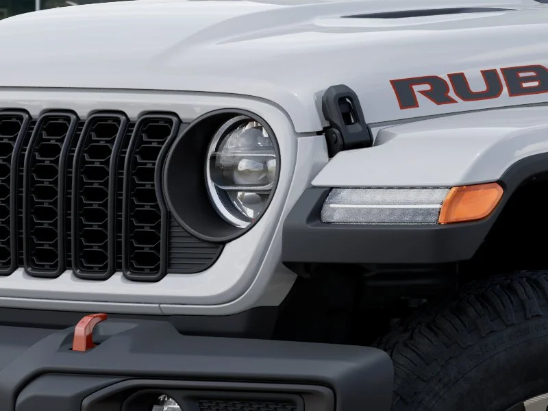 New 2026 Bright White Clearcoat Jeep Rubicon image 38