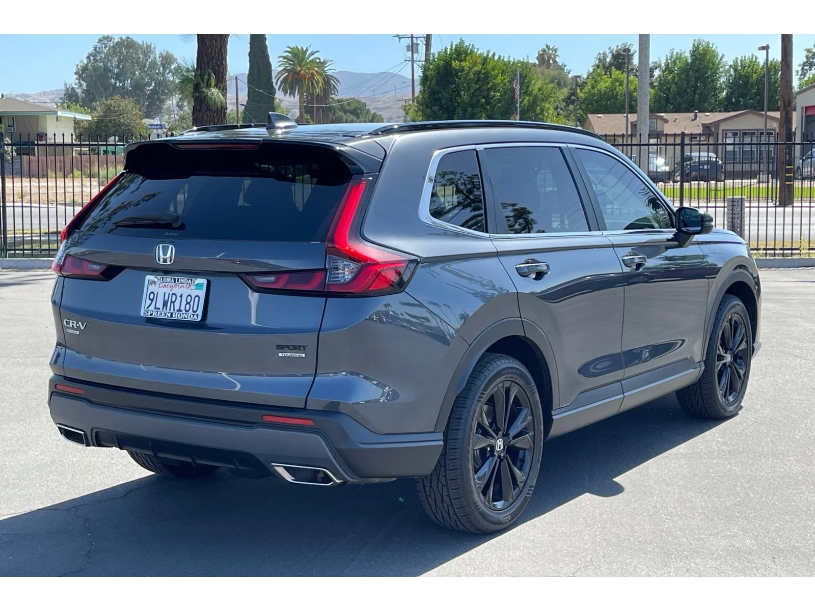 Used 2024 Meteorite Gray Metallic Honda Sport Touring image 6