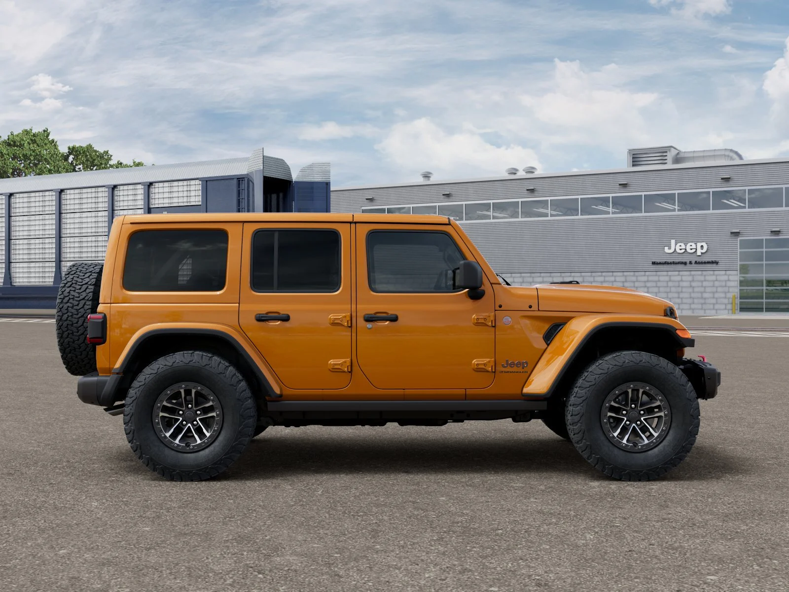 New 2026 Goldilocks Exterior Paint Jeep Rubicon X image 12