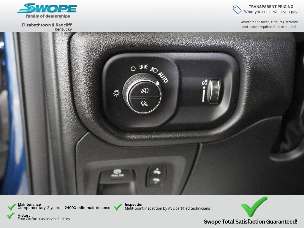 Used 2023 Patriot Blue Pearlcoat Ram Big Horn image 15