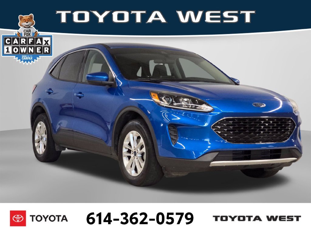 Used 2020 Blue Ford SE image 3
