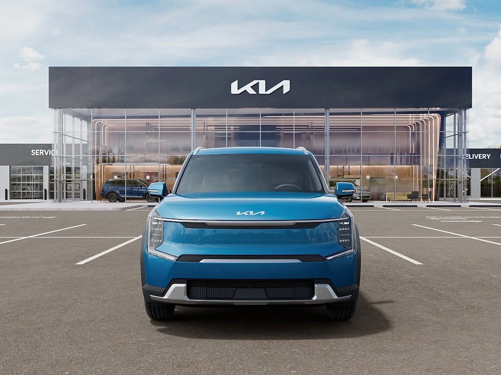 New 2026 Ocean Blue Kia Wind AWD image 2