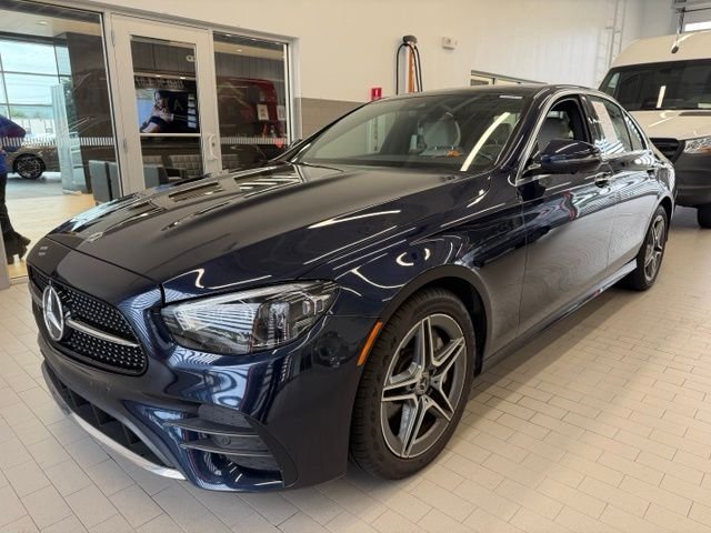 Used 2022 Blue Mercedes-Benz E 350 image 1