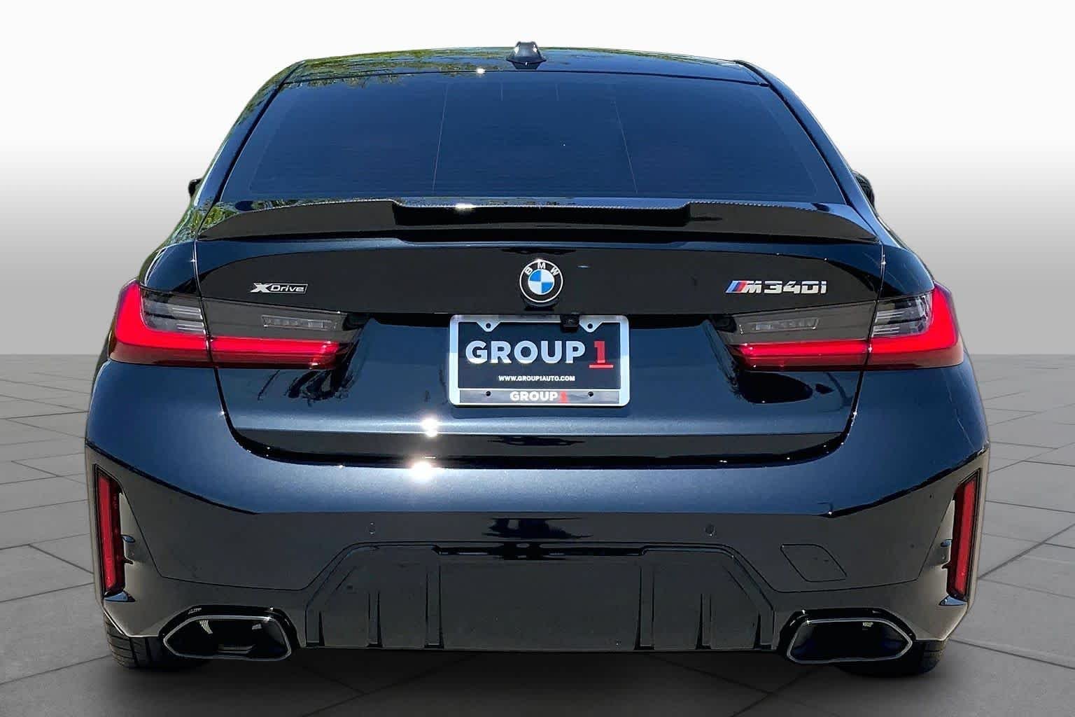 Used 2024 Black Sapphire Metallic BMW M340i xDrive image 4
