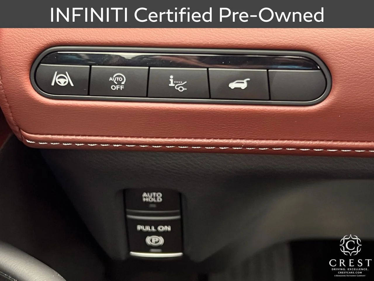 Certified Used 2026 Radiant White Black Obsidian INFINITI AUTOGRAPH image 22