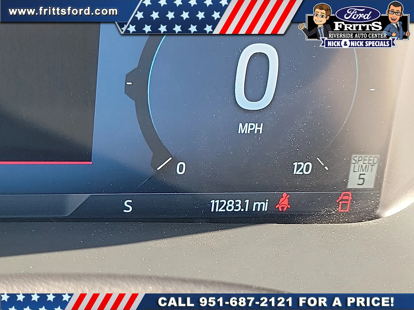 Certified Used 2025 Blue Metallic Ford XLT image 2