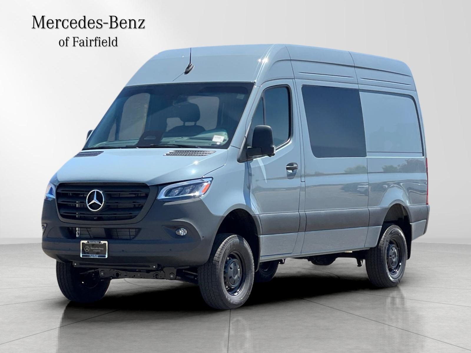 New 2026 Blue Grey Mercedes-Benz Crew 144 WB image 1