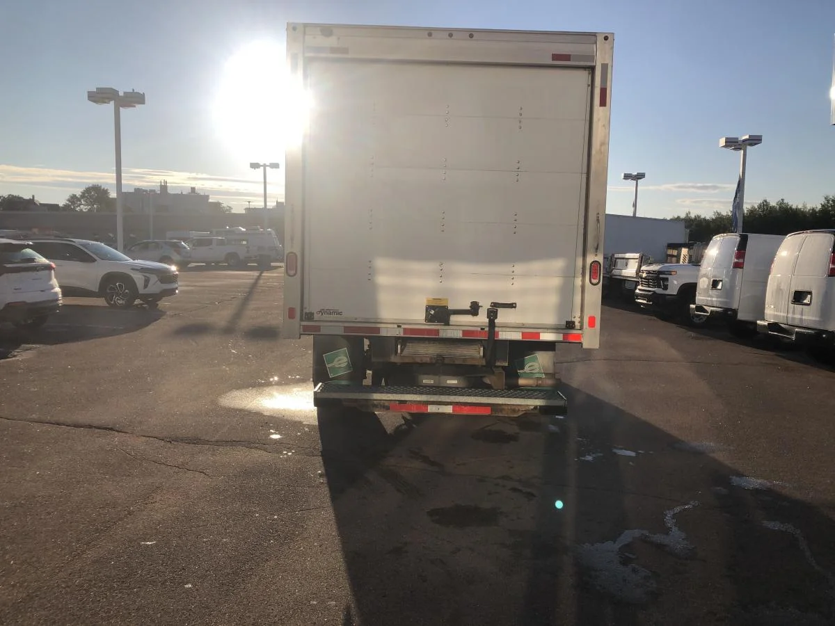 Used 2024 White Ford DRW 158" WB Box Van w/ Ramp image 5