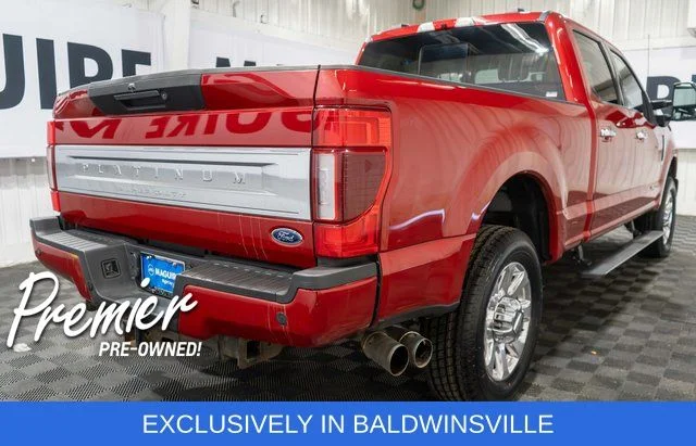 Used 2022 Red Ford Platinum image 5