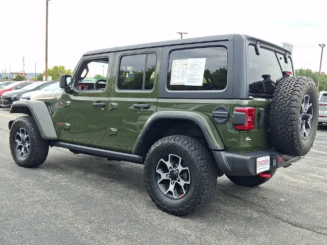 Used 2021 Green Jeep Unlimited Rubicon image 5