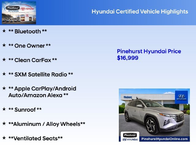 Certified Used 2022 Silver Hyundai Limited image 19