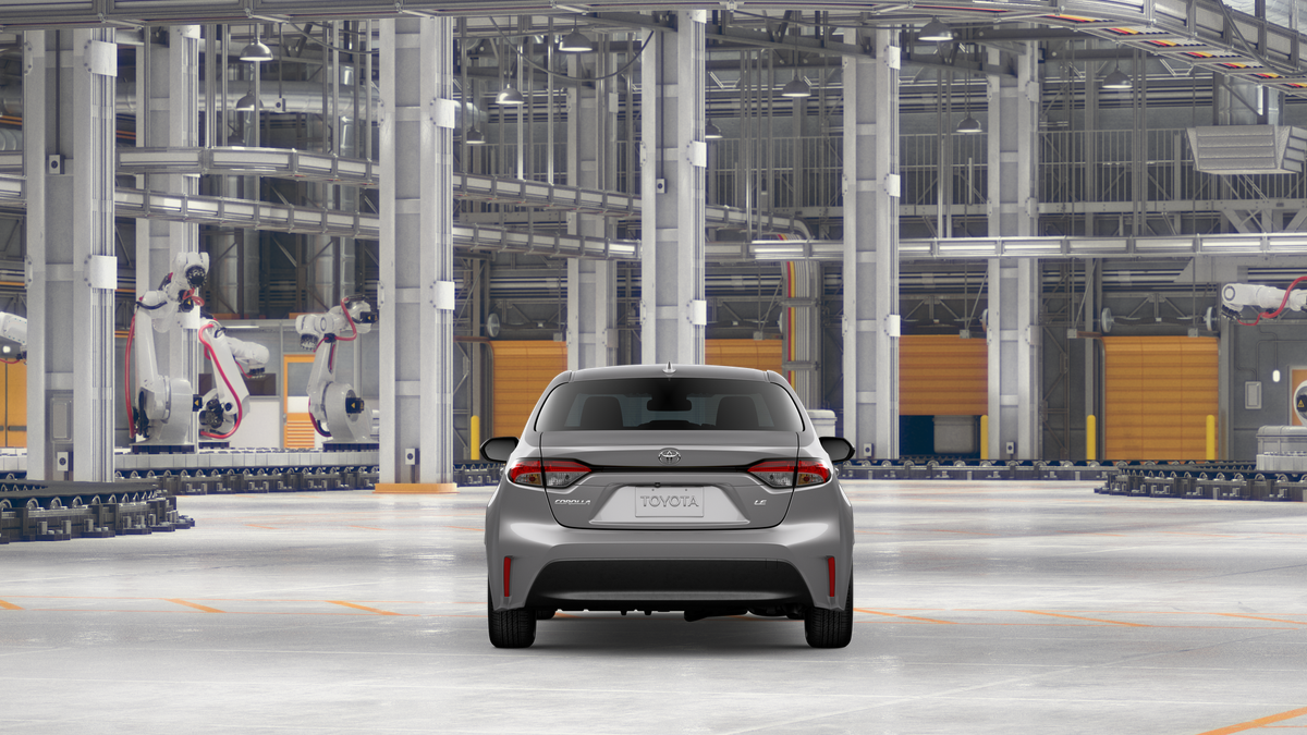 New 2026 Classic Silver Metallic Toyota LE image 8