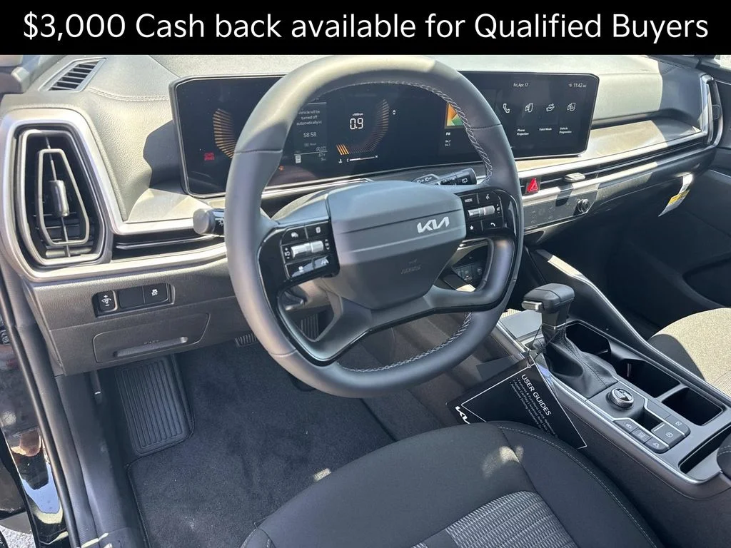 New 2026 Ebony Black Kia LX image 9